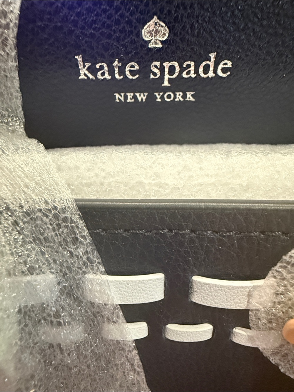Kate Spade Thompson Street Navy Floral Accent Satchel - Picture 8 of 8